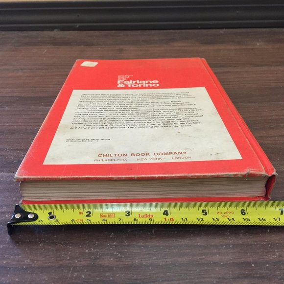 Chilton's Repair and Tune-up Guide: Fairlane and Torino 1972 Hardcover - Picture 5 of 13